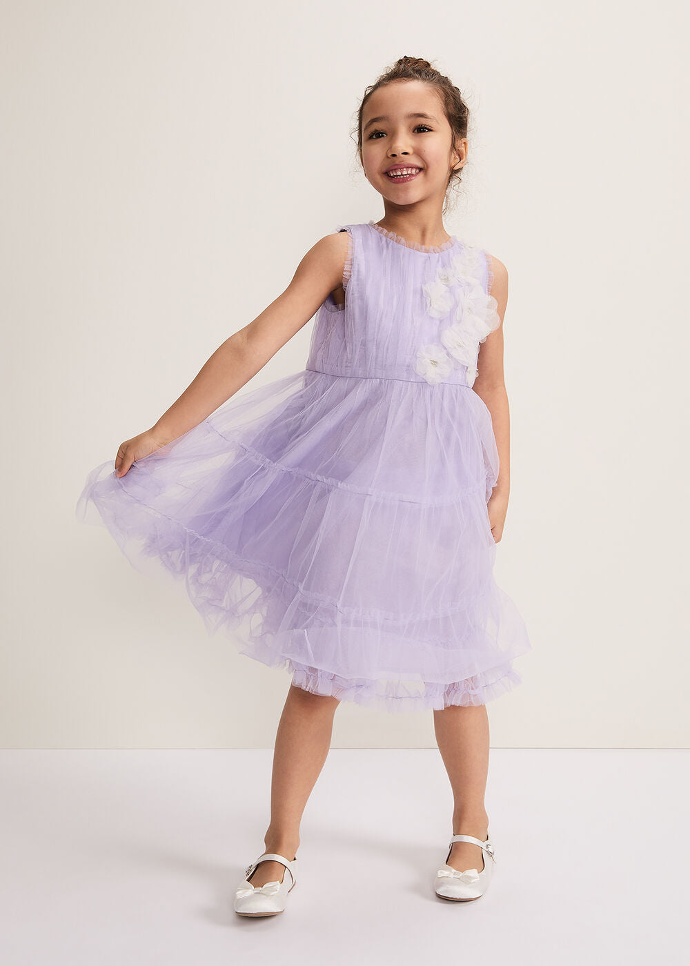 Alessia Floral Dress Lilac