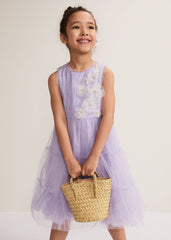 Alessia Floral Dress Lilac