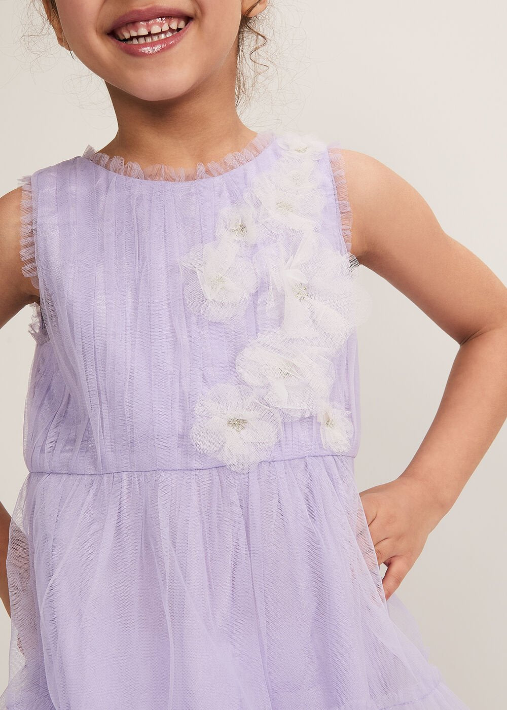Alessia Floral Dress Lilac
