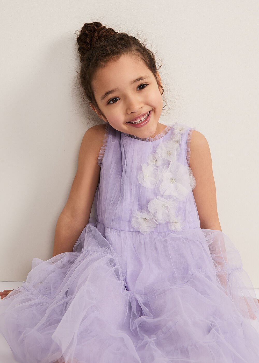 Alessia Floral Dress Lilac