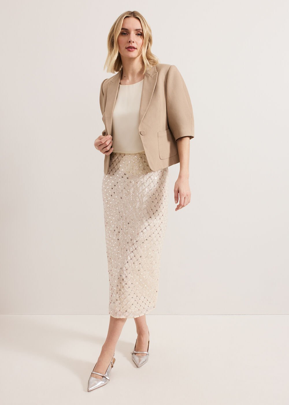 Daya Silk Cami Cream