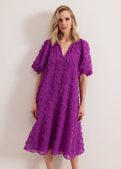 Bella Midi Dress Purple