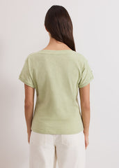 Suzie Button Top Green