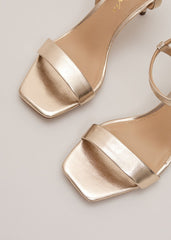 Gold Strappy Sandal Gold