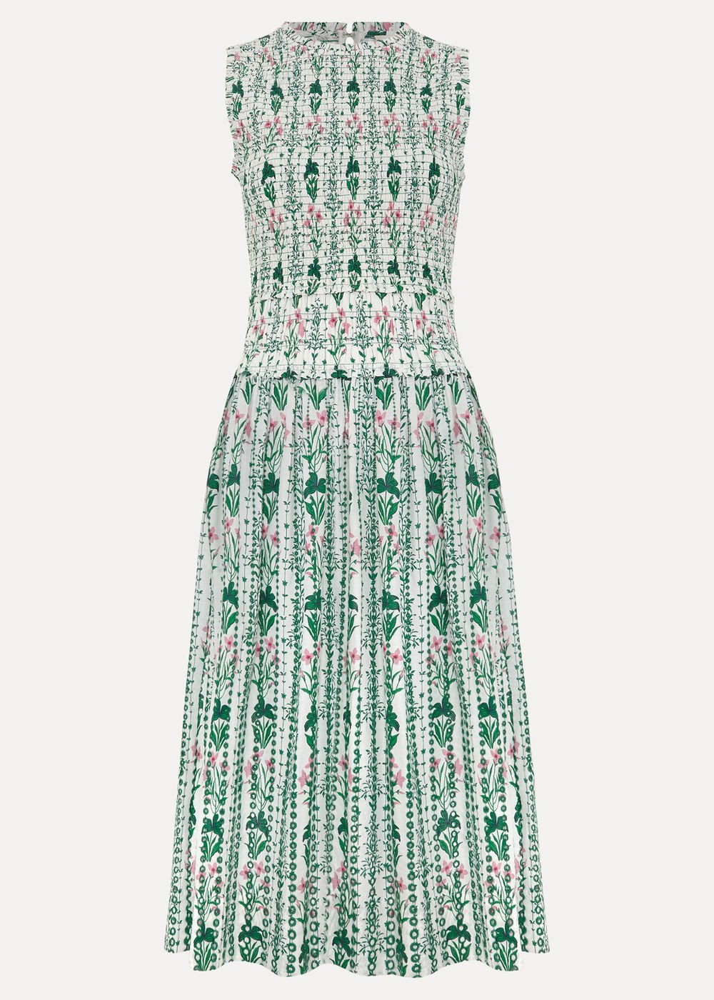 Chiara Floral Dress Ivory
