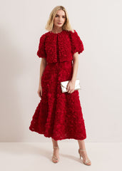 Angeline Jacket Red