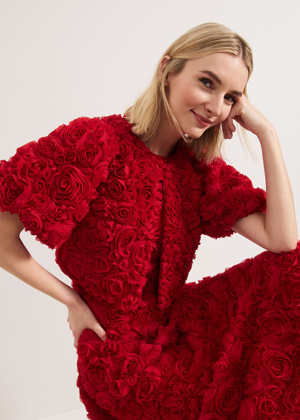 Angeline Jacket Red