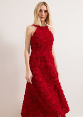 Angeline Midaxi Drss Red