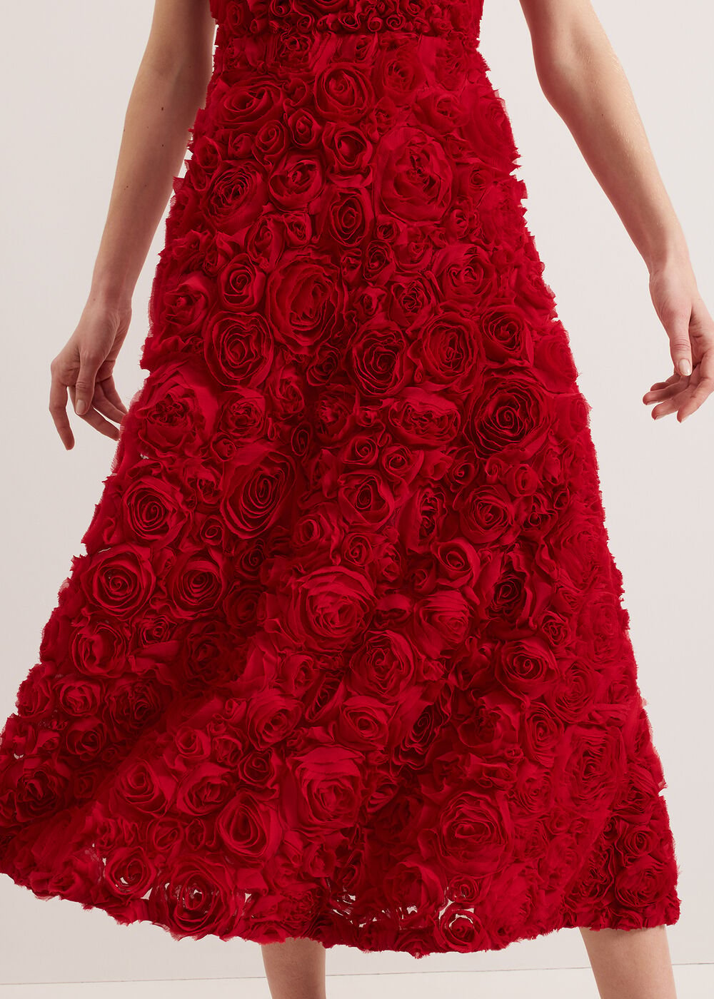 Angeline Midaxi Drss Red
