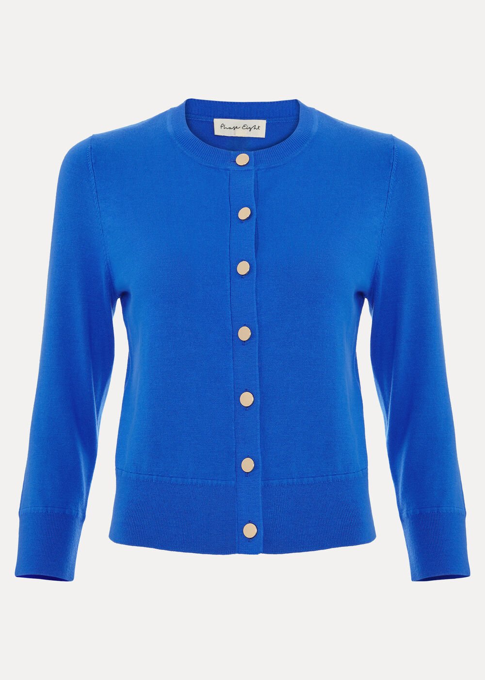 Robin Button Cardi Blue