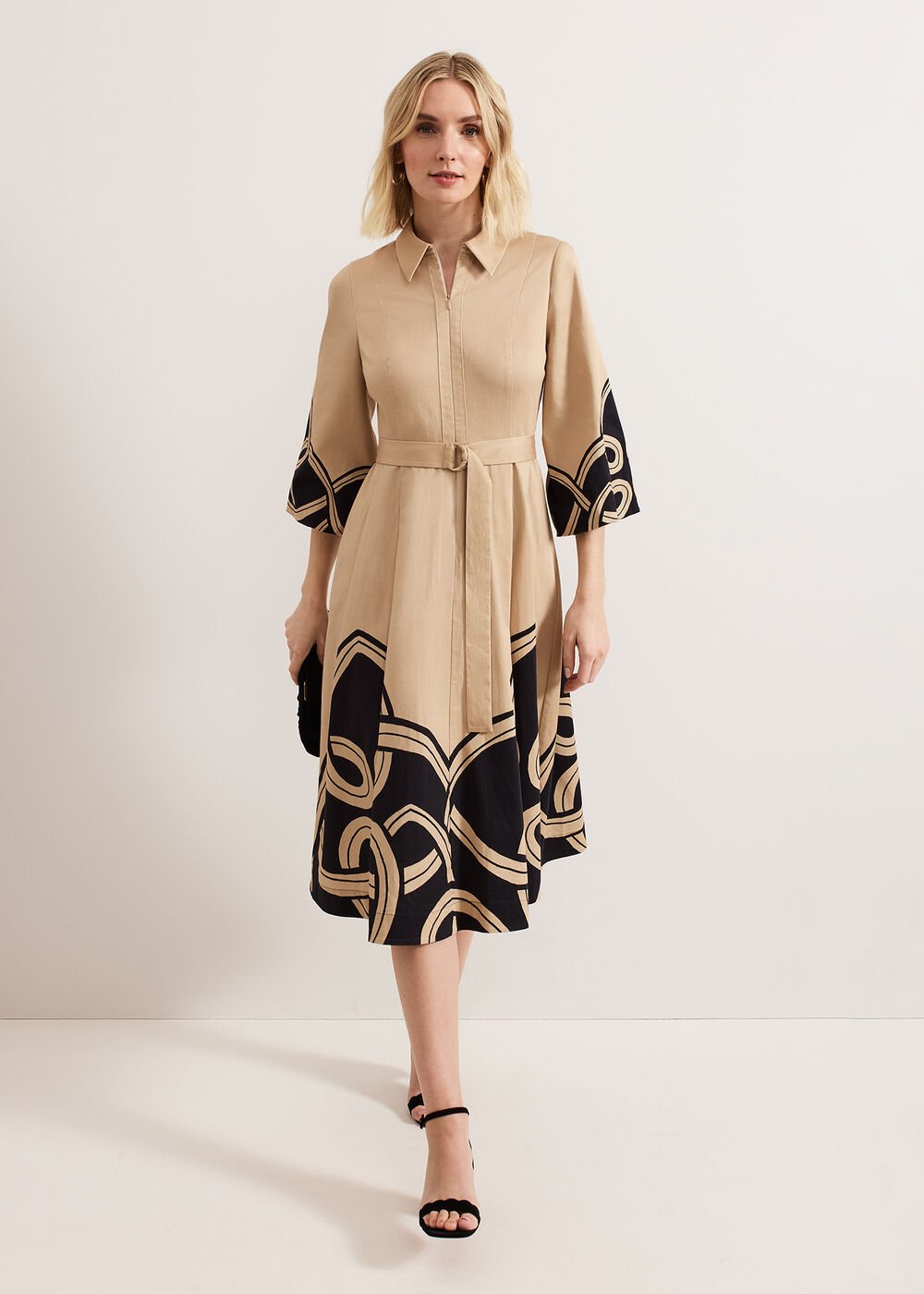 Petite Breena Dress Neutral