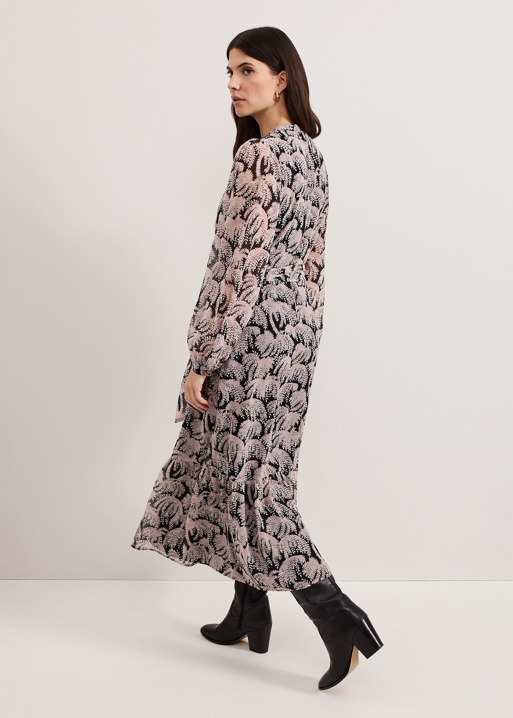 Willow Shirt Dress Black