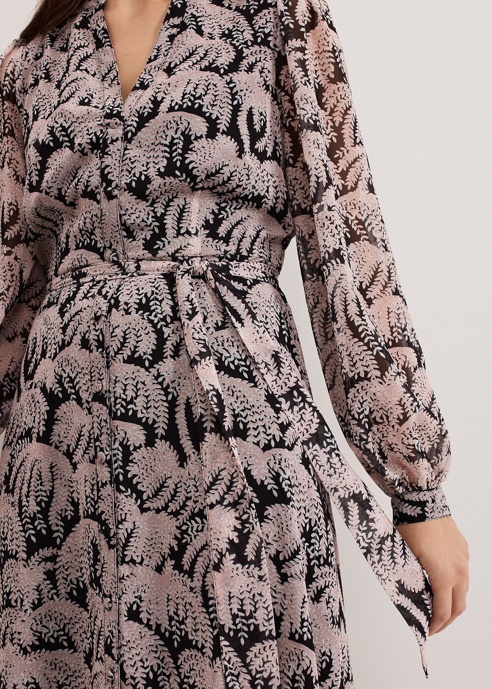 Willow Shirt Dress Black
