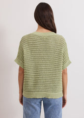 Stacie Knit Tabard Green