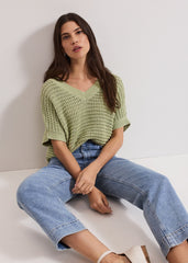 Stacie Knit Tabard Green