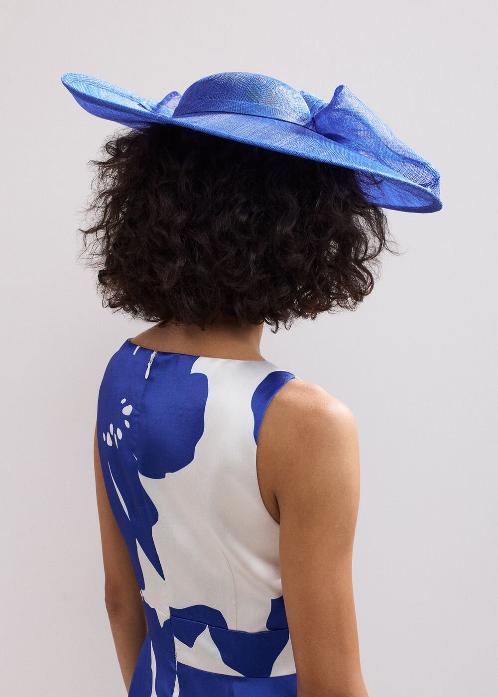 Bow Fascinator Cobalt