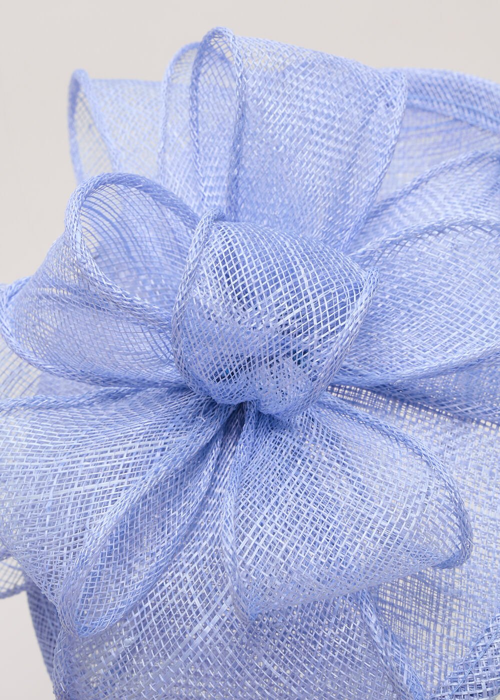 Bow Mini Disc Fascinator Pale Blue
