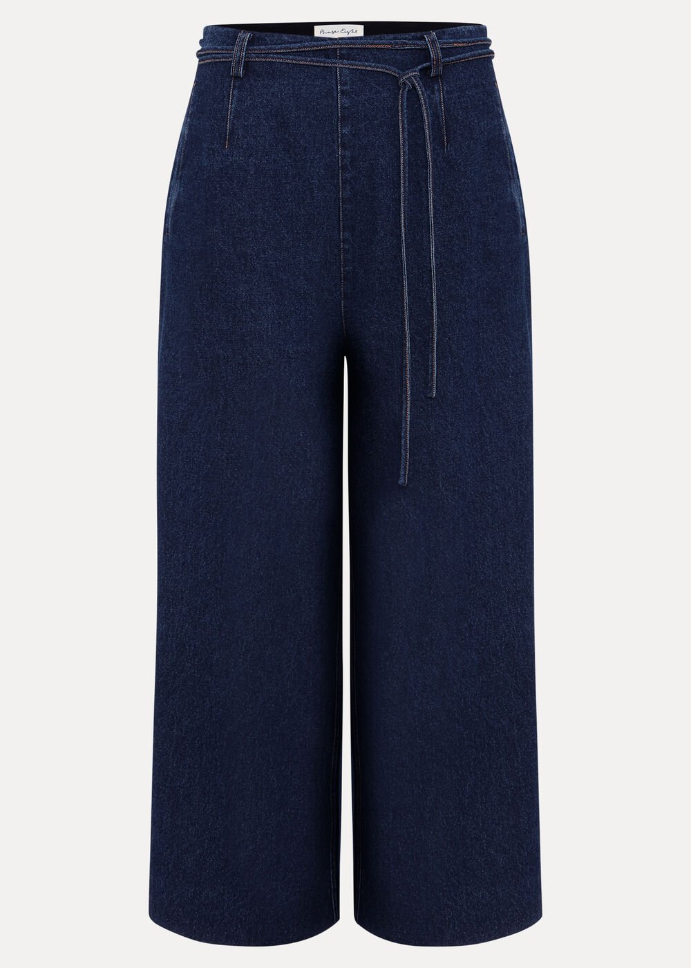 Aubrielle Denim Cullote Mid Wash