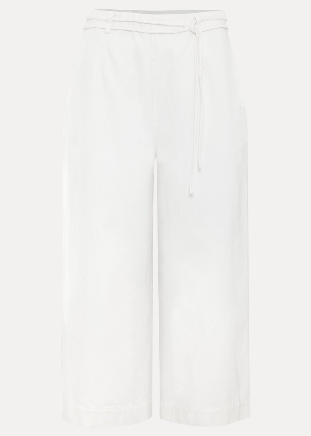 Aubrielle Denim Culottes White