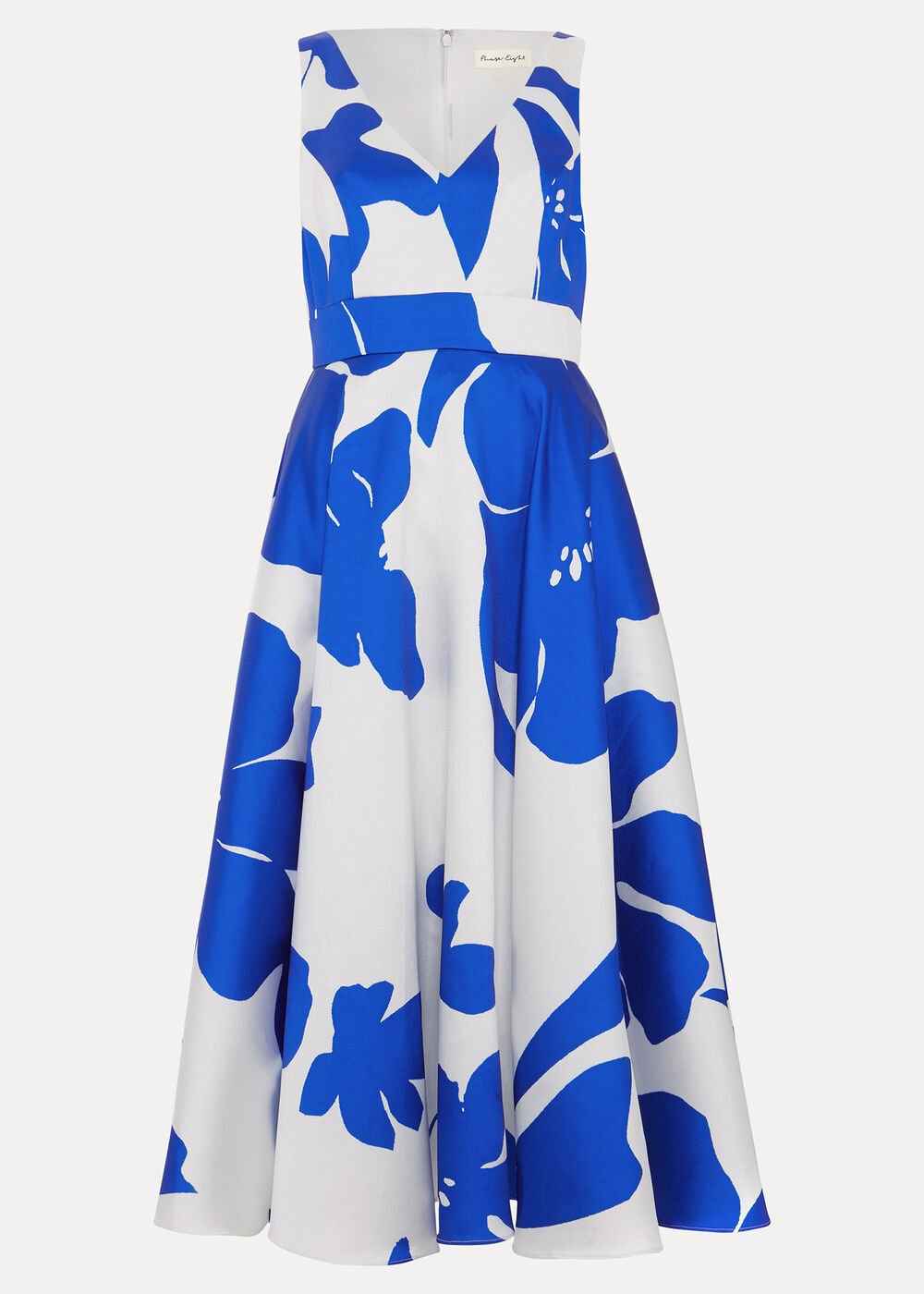 Delicia Print Dress Cobalt