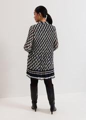 Petite Eleanor Dress Navy/Ivory