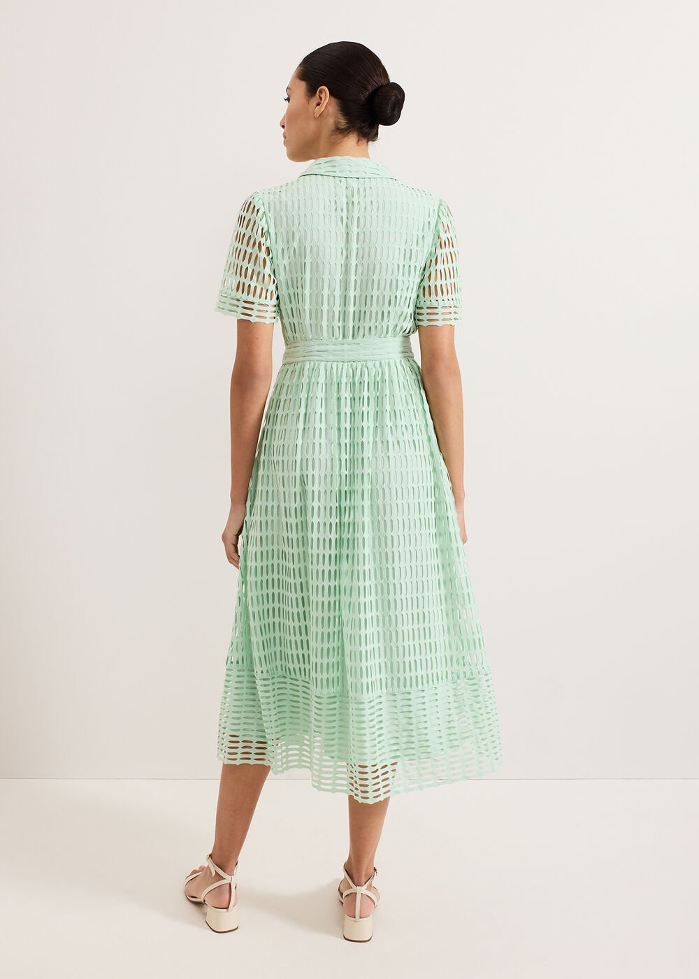 Sandy Lace Dress Green