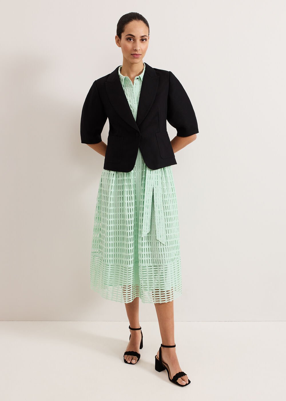 Sandy Lace Dress Green