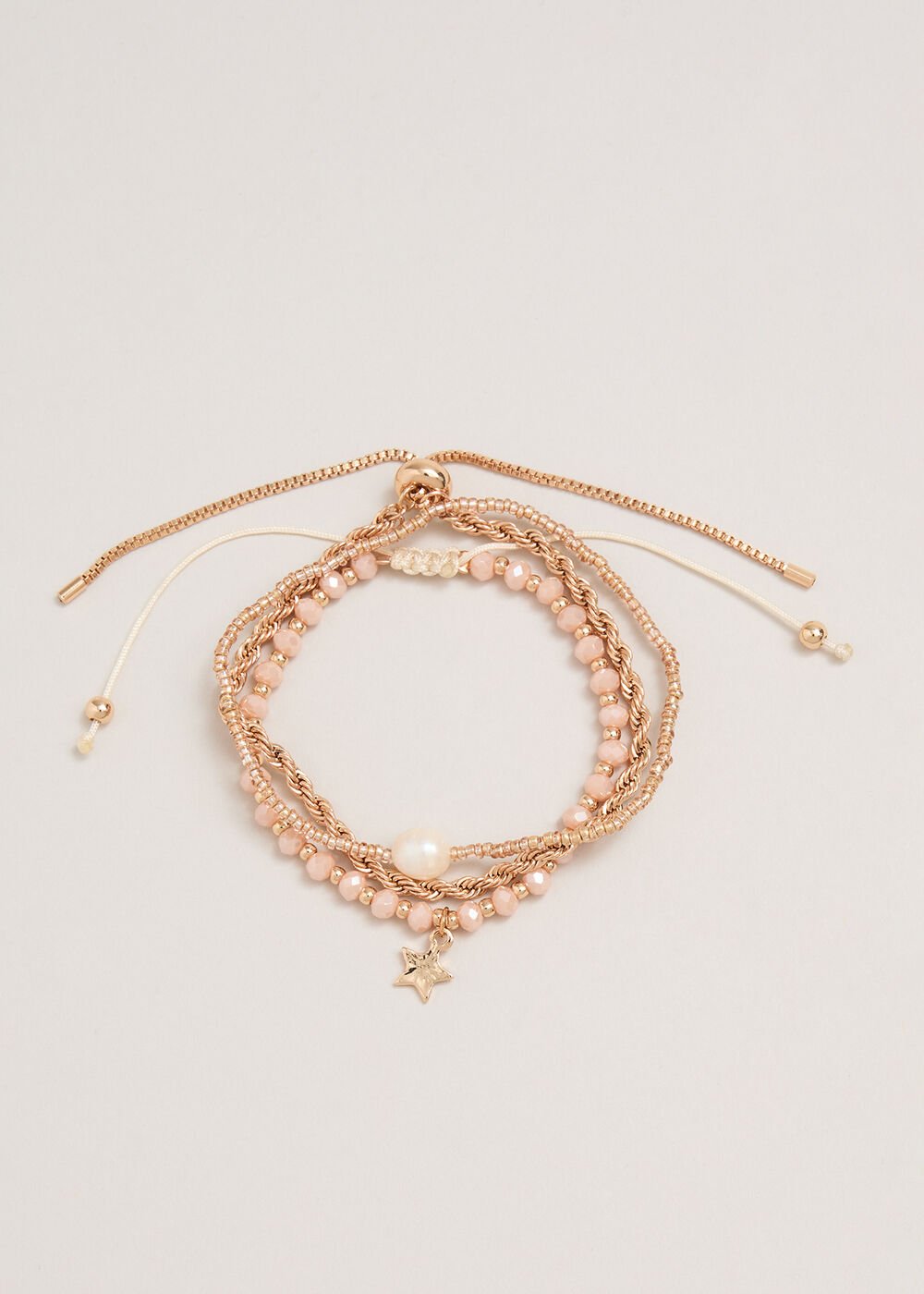 Bead Bracelet Pack Gold