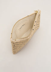 Beaded Clutch Bag Neutral