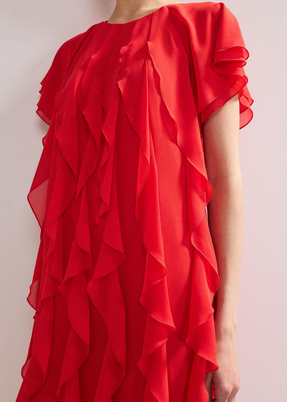 Claudette Dress Red