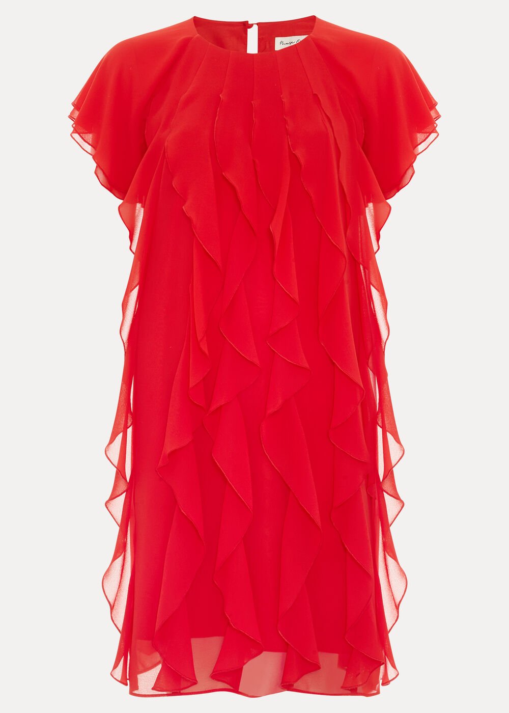 Claudette Dress Red