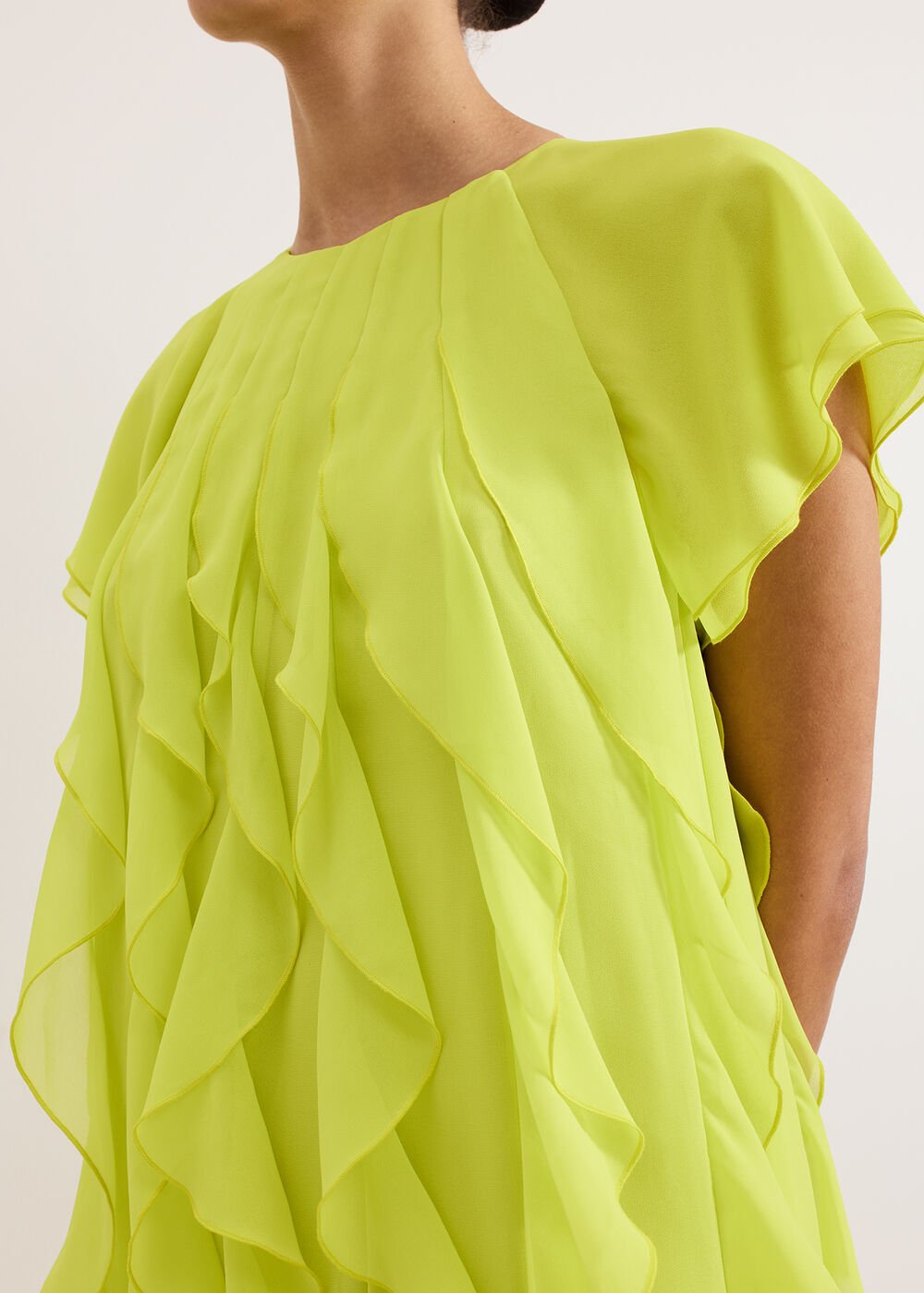 Claudette Dress Lime