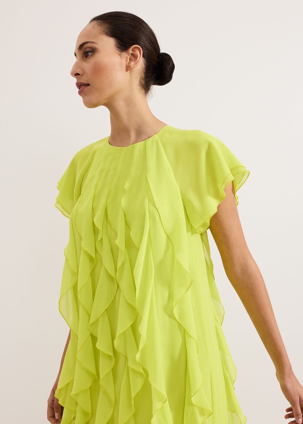 Claudette Dress Lime