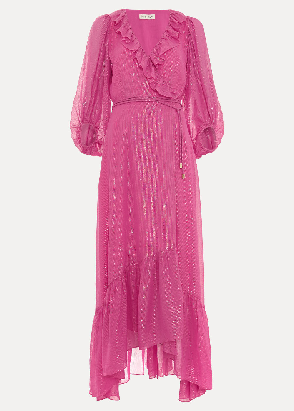 Araminta Wrap Dress Pink