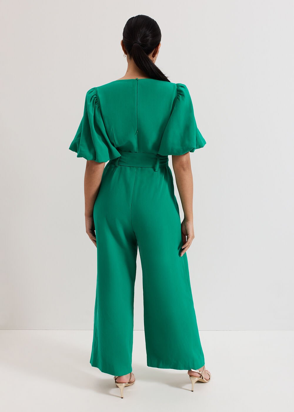 Petite Margot Jumpsuit Green