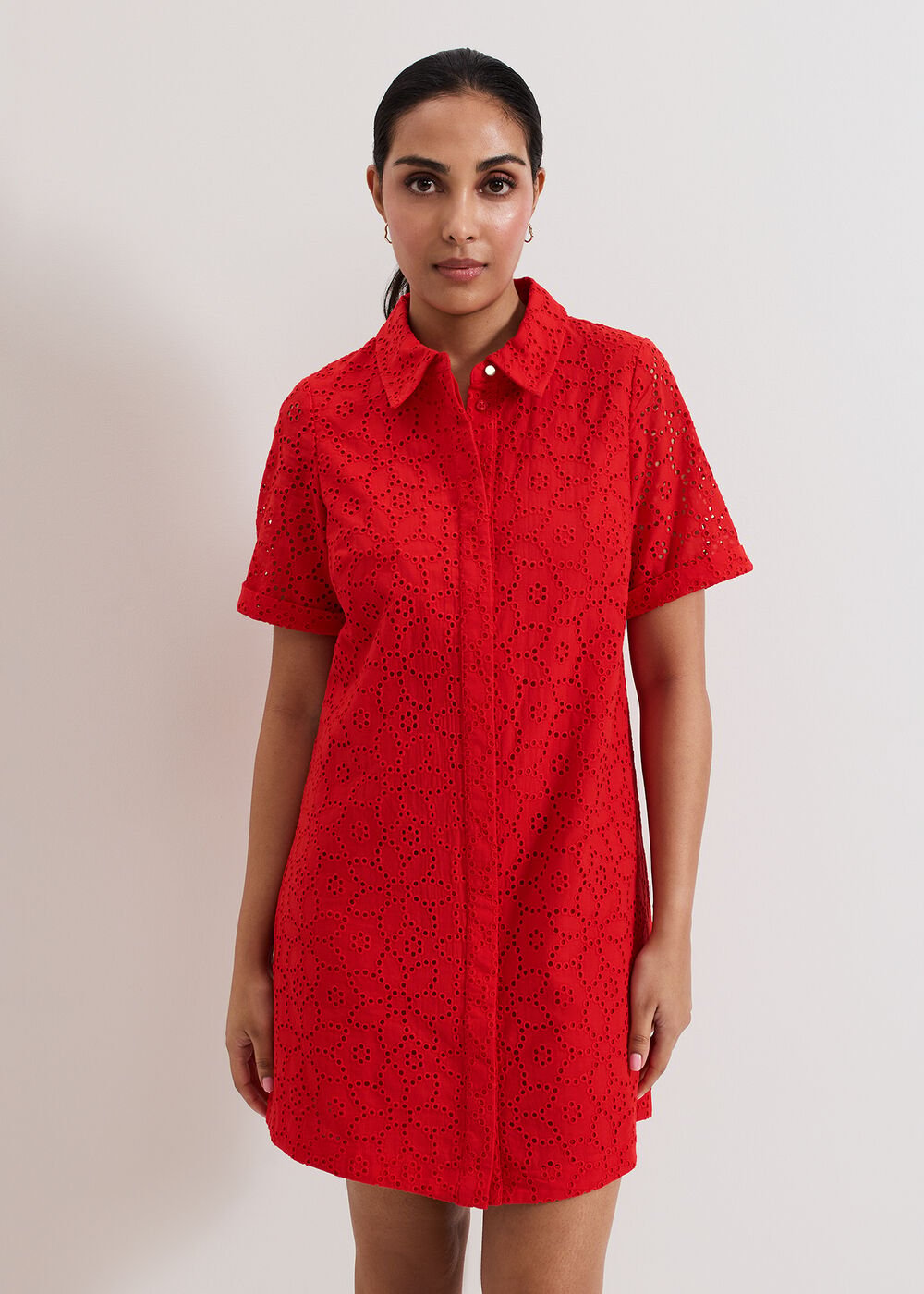 Petite Nicky Dress Red