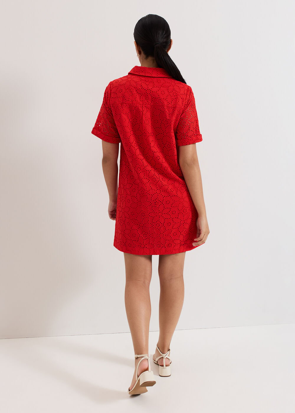 Petite Nicky Dress Red