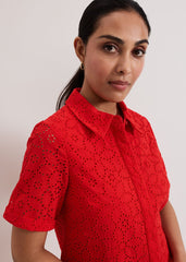 Petite Nicky Dress Red