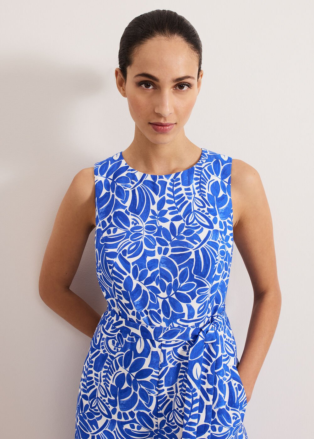 Petite Marta Jumpsuit Blue
