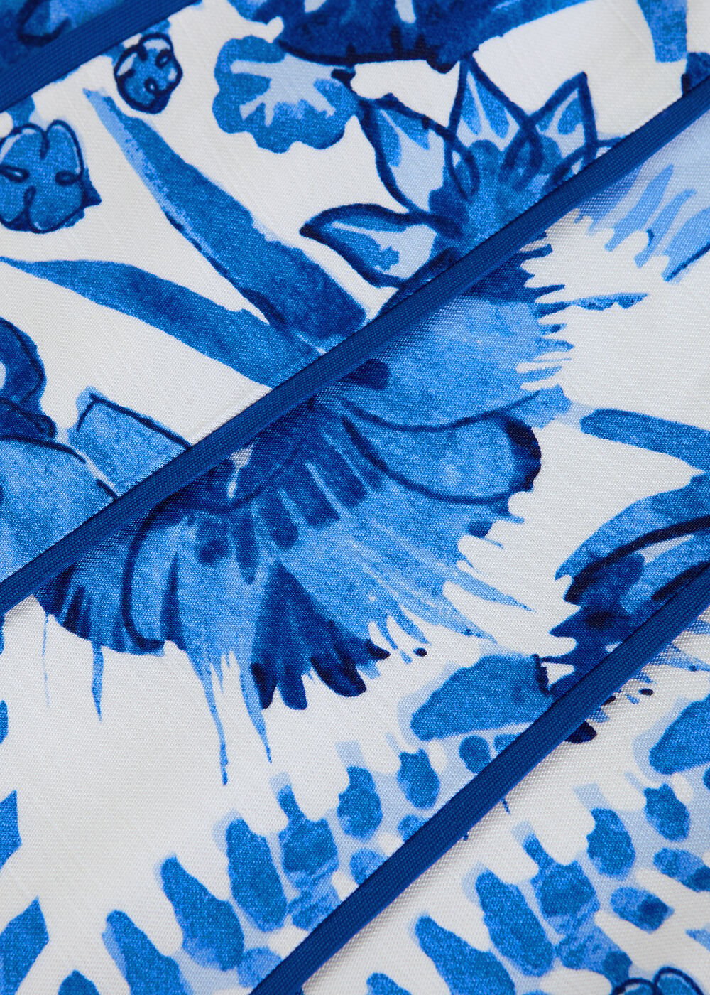 Goldie Printed Dress Blue