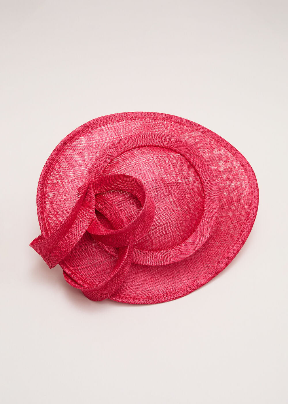 Oval Fascinator Coral