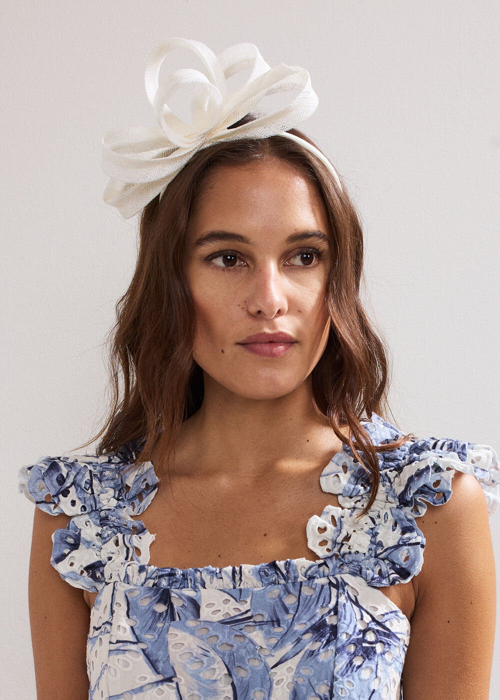 Bow Headband Ivory
