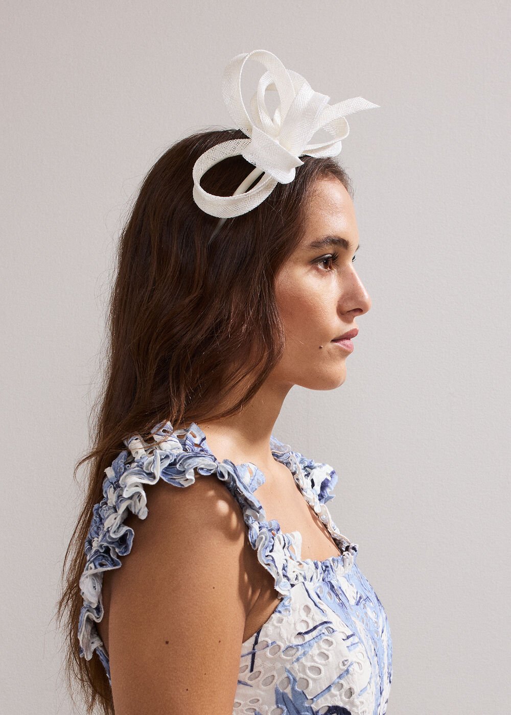 Bow Headband Ivory