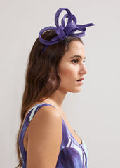 Bow Headband Purple