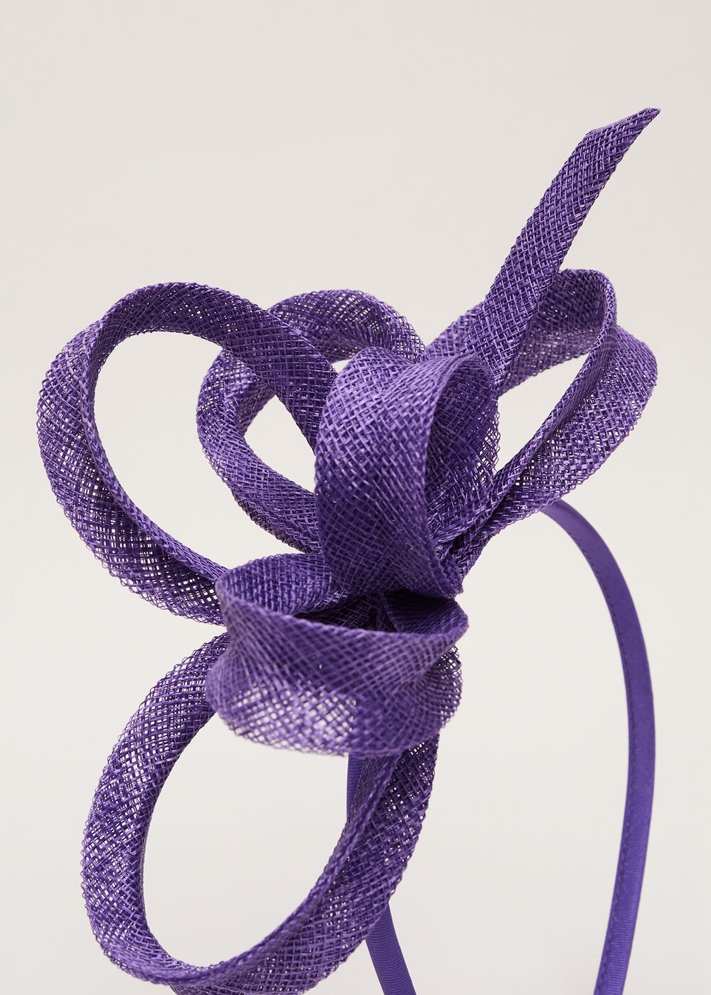 Bow Headband Purple