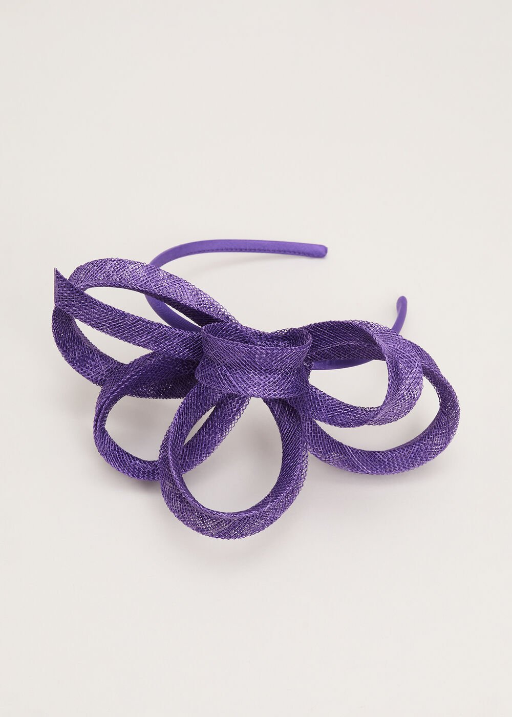 Bow Headband Purple