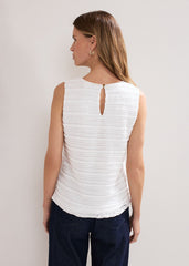 Emiah Crochet Tank Ivory
