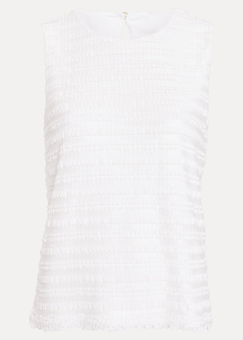 Emiah Crochet Tank Ivory