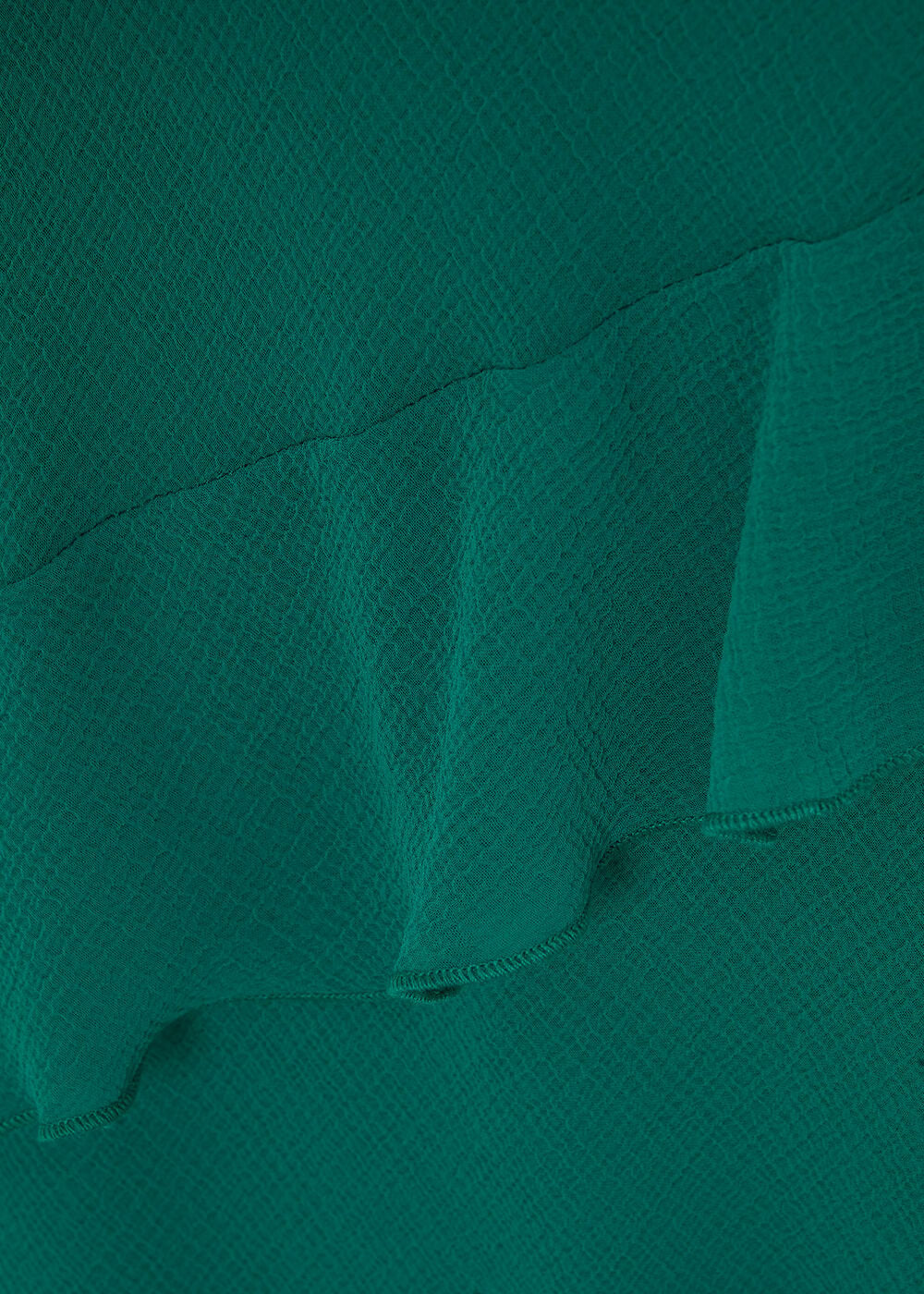 Keegan Ruffle Dress Green