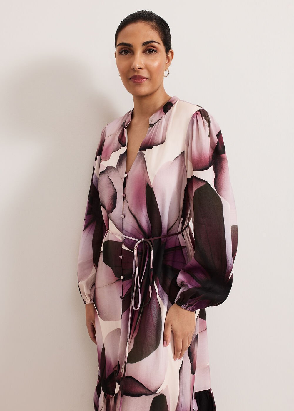 Petite Clarra Dress Purple